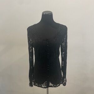 TIBI Lace Cardigan